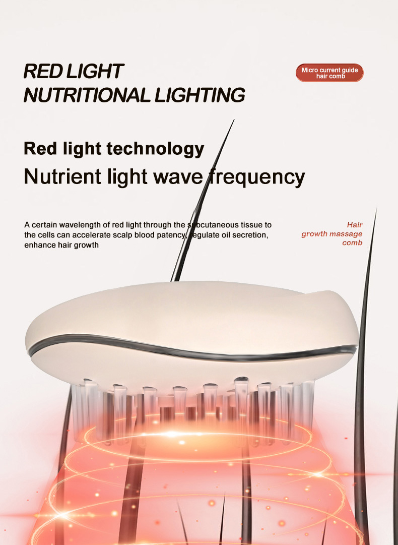 Micro-current Hair Growth Brush