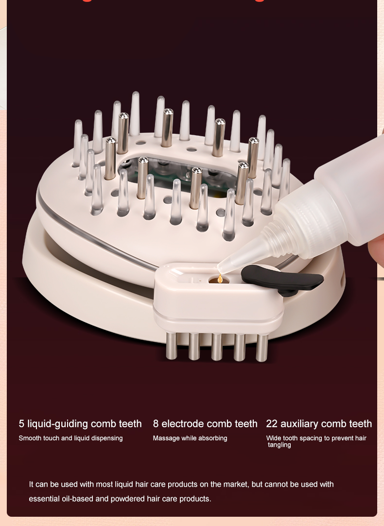 Micro-current Hair Growth Brush