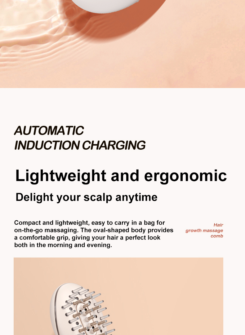 Micro-current Hair Growth Brush