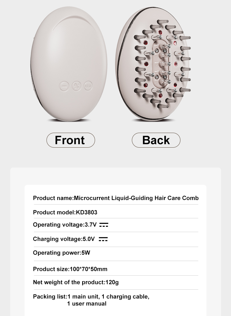 Micro-current Hair Growth Brush