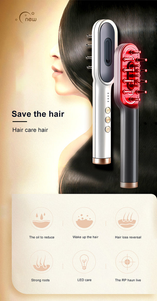 LED Hair Growth Brush