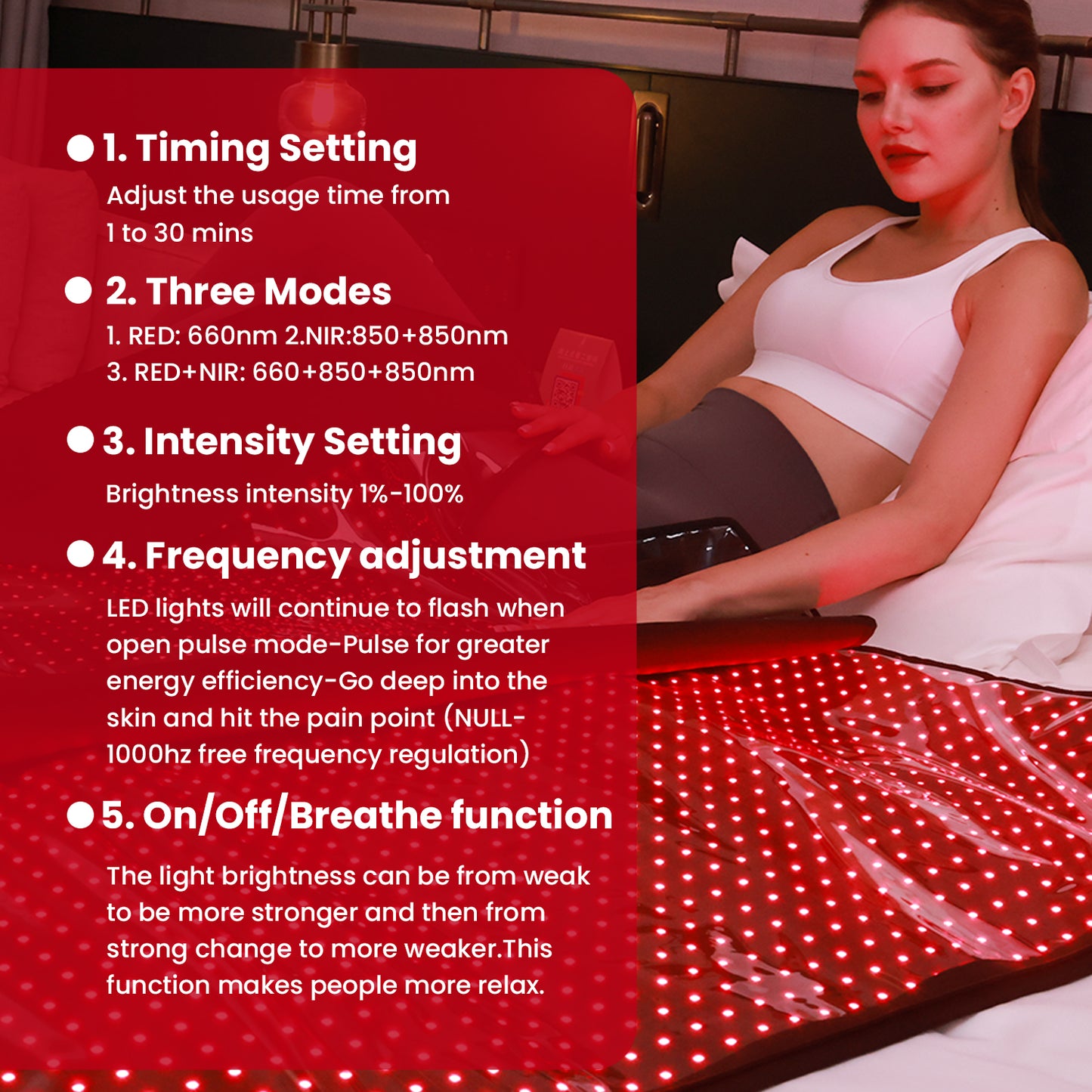 Red Light Therapy Blanket