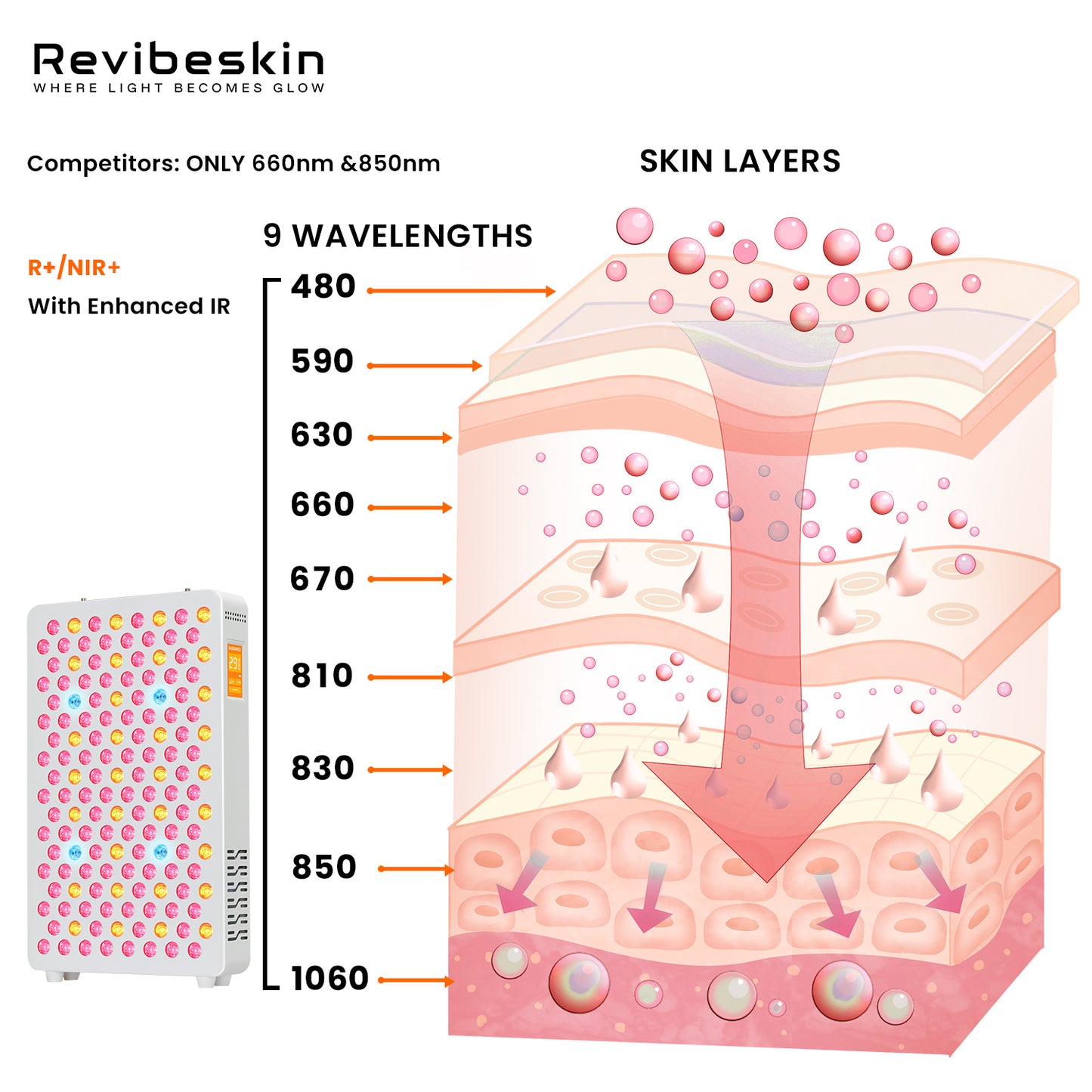 Pannel LED 9 PROWAVES® Medium